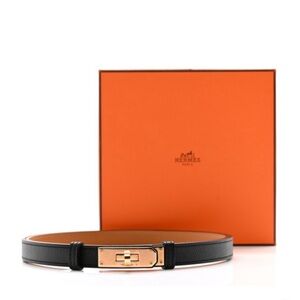 Hermes Epsom Kelly Black Belt